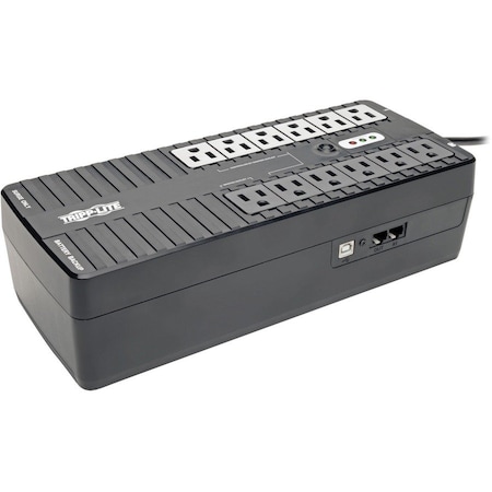 Tripp Lite UPS System, 750VA, Standby, Out: 110/115/120V In: 120V AC TRPECO750UPS